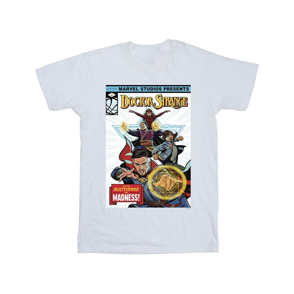 Marvel Mens Doctor Strange Comic Cover T-Shirt