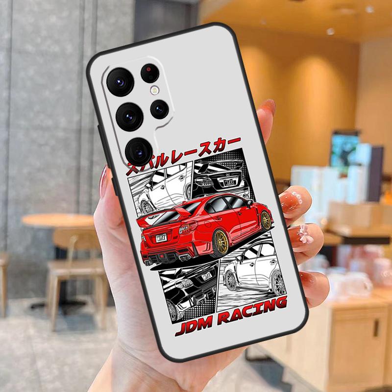 Чехол для телефона JDM Drift со спортивным автомобилем для Samsung Galaxy S25 S24 S23 S22 S21 S20 Ultra S9 S10 Plus S25 FE Задняя крышка