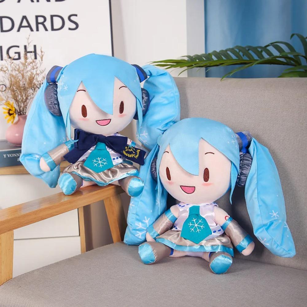 Аниме Оригинальная Специальность SEGA Хацунэ Мику Плюшевые Игрушки Лук Мику Куклы Фуфу Коллекция Специальных Игрушек Подарок Для Девочек