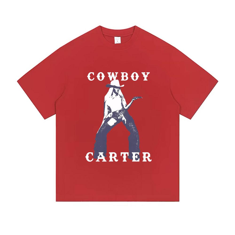 Beyonce Cowboy Carter New Album Graphic Tshirt Male Oversized Soft Cotton T Shirts Men Womens Fashion Pop Music Tshirt Tops
