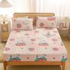 Водонепроницаемый мультяшный эластичный простынь 160x200, защитный чехол для матраса, класс для мамы и ребенка, процесс ламинирования из чистого хлопка