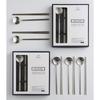 Laciete Yvero Stainless Steel Cutlery Set, 5 Sets, Spoon + Chopsticks, Korean Popular Tableware