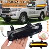 Side Rearview Mirror LED Turn Signal Light Repeater Lamp For Toyota Land Cruiser LC200 FJ200 Prado FJ150