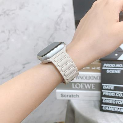 Силиконовые ремешки для часов Apple Watch - мягкие ремешки для часов, совместимые с iWatch 9/8/7/6/5/4/3/2/1/SE/ultra Series, удобные сменные ремешки