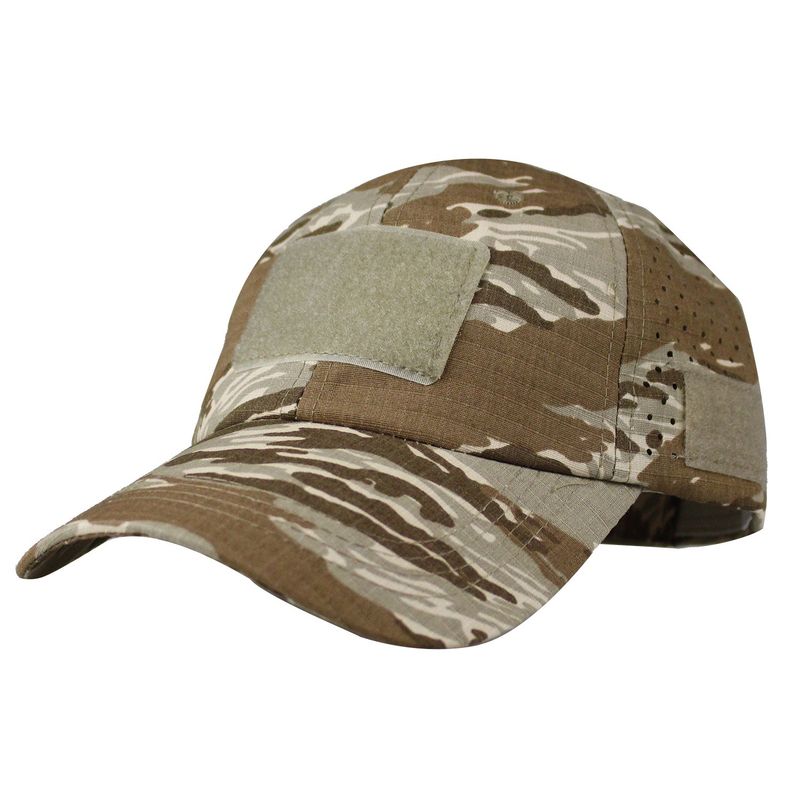 Outdoor Tactical Baseball Cap Men's Summer Camouflage Brim Hat Mountaineering Sun Protection Fishing Hat Velcro Mesh Hat