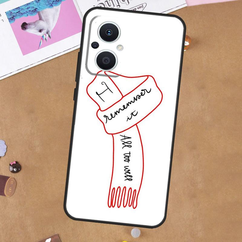 All Too Well Lyrics Art Case For OPPO Reno 12F 13F 14F 11F 8T 7 8 10 11 12 13 14 Pro OPPO Find X6 X5 X8 X9 Pro Cover