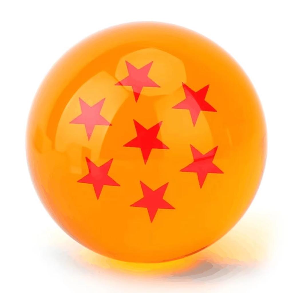 7,6 см Аниме Фигурка Dragon Ball Z Горячая Распродажа Игрушка Хрустальный Шар 1 2 3 4 5 6 7 Звездных Драконьих Шаров Игрушка для Украшения Рабочего Стола Подарок для Детей