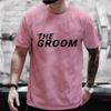 Футболка Groom Squad Футболка для мальчишника и холостяка Футболки для шафера Свадебная одежда для жениха Футболки с графическим принтом Топы Groomsman EVG