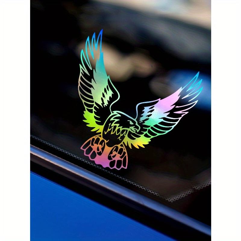 S-Разноцветный 1 шт. Элегантный Орел Птица Автомобильные наклейки Кузов автомобиля Окно Бампер Виниловая наклейка Автомобильные аксессуары