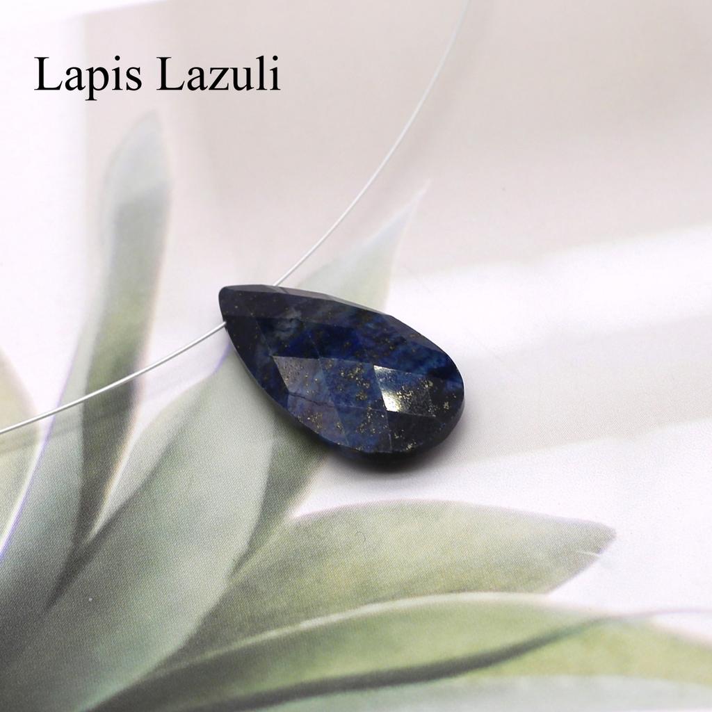 1Pc, Reiki Healing Crystal Energy Gemstone Charms, Faceted Natural Stone Drop Pendant for Women Men, DIY Halloween Christmas Necklace Accessories