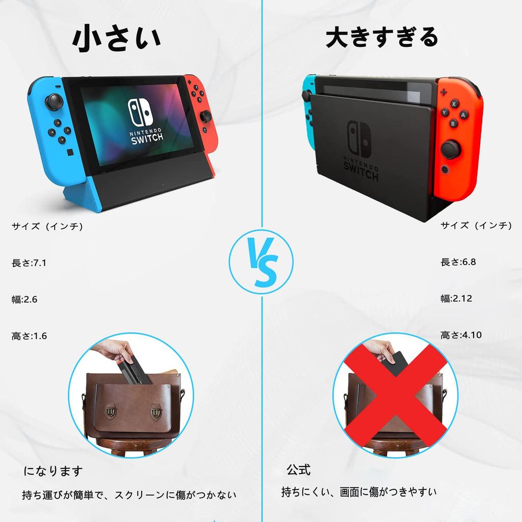 Док-станция Switch Dock совместима с новейшими системами Компактная охлаждающая мини-док-станция, оснащенная 3 портами USB Компактная, легкая для путешествий Режим HDMI [преобразование HDMI/TV