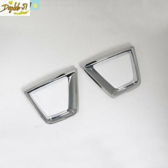 For Jeep Renegade Chrome Front Side Turn Signal Light Lamp Cover Trim