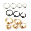 Charm Hip Hop Vintage Men Jewelry Hoop Earrings Korean Stud Earrings Stainless Steel Earrings