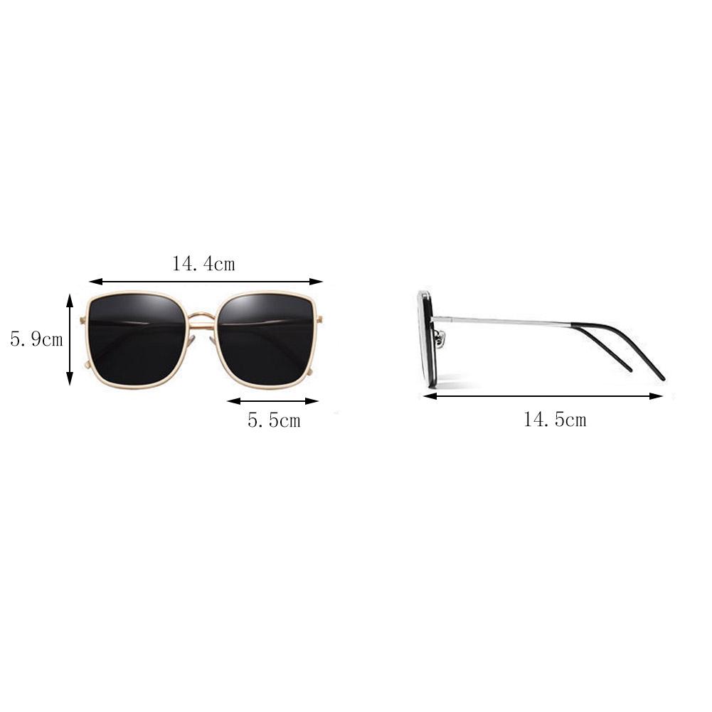 Trend Square Sunglasses Women Vintage Oversized Sun Glasses Brand Designer Fashion Outdoor UV4 Sunglasses Vintage