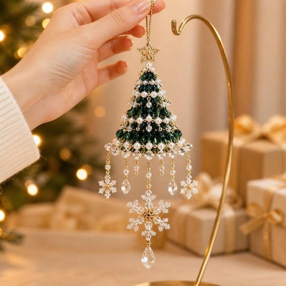 Hanging Christmas Tree Ornament Kit DIY Christmas Craft Kit Ornament Kit Festive Holiday Activity