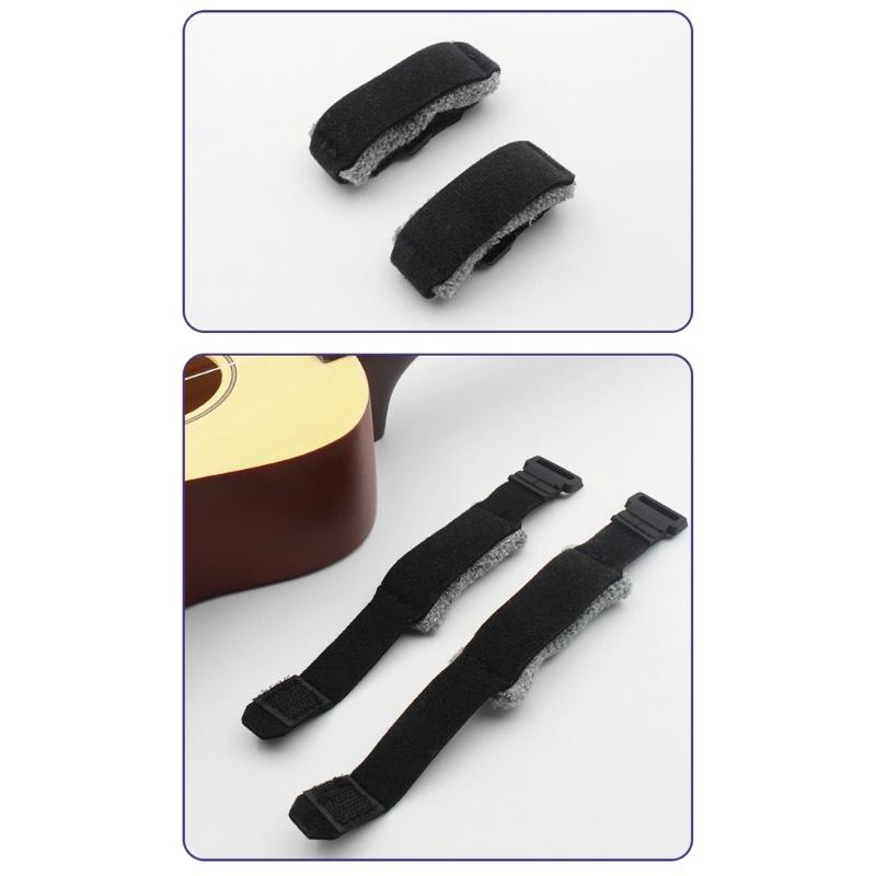Guitar String Mute Dampener Noise Reducer Guitar Bass Fretboard Muting Wraps Bass Guitar String Cover Tape Easy to Use