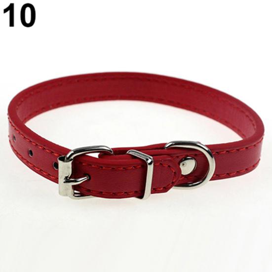 Однотонные ошейники для щенков