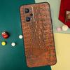 Чехол для Realme GT7 Pro 15 13 10 11 12 14 Pro Plus C55 C71 C75 C67 C63 C61 C53 C35 C65 GT6 с принтом под крокодила