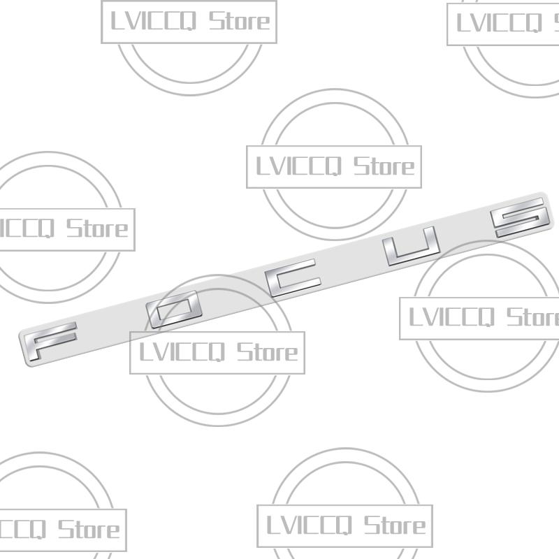 LLC3 For Ford Focus Car Emblem 3D Metal Hybrid ST Line MK2 MK3 MK4 Logo Body Decals Sticker Rear Tail Trunk Boot Letter Badge Styling