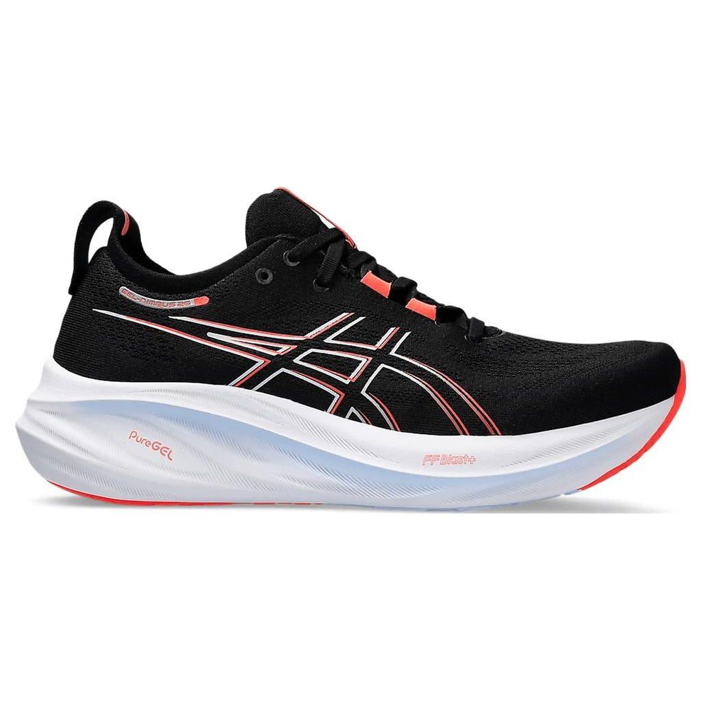 Asics Мужские кроссовки Gel Nimbus 26 Black True Red 1011B794-003