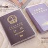 Durable Transparent Waterproof Passport and Travel Document Holder with Multiple Card Slots