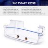 Transparent Clear Cam Gear Timing Belt Pulley Cover For 1992-2005 Toyota Supra 2JZ 2JZGTE Lexus 3.0L