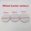 LQLT3 4pcs 3D 56mm 60mm 65mm black For Skoda Car Wheel hub Center Cap emblem Badge covers sticker Decals Styling accessories