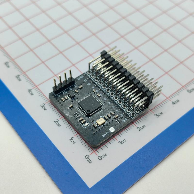 1Pcs 12CH CRSF ELRS PWM Adapter Board 12 PWM Outputs 5V BEC Durable for FPV Long Range Drone RC Model Modification