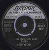 7inch Record SANDY NELSON - ...And Then There Were Drums 45HLP9612 London Records, 1962 UK Rock Used
