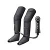 Air Compression Portable Leg Massager With Heat For Foot Calf Thigh Circulation With Portable Handheld Controller