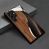Простой чехол для телефона из текстурированного коричневого стекла для SamsungS26/S25/S24/S24 FE/S24 Plus/S24 Ultra/S23 +/S23 Ultra/ /S22 Ultra/S20
