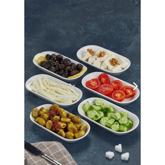 Керамический набор печенья для сервировки завтрака серии Kütahya Venus, 6 шт.