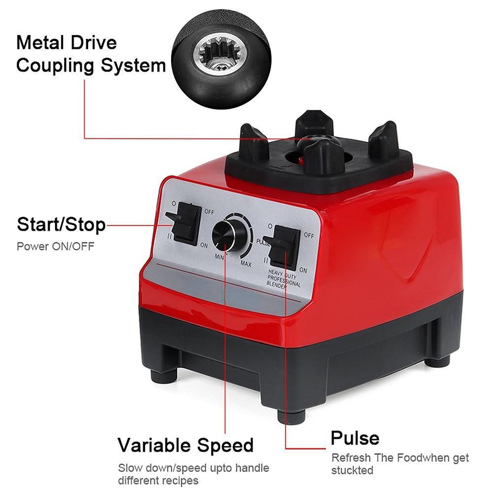 4500W 2000ML 7 Speed Electric Blender Mixer Coffee Machine Maker Juicer Powerful Multi-functiaon Vegetable Fruit Squeezer