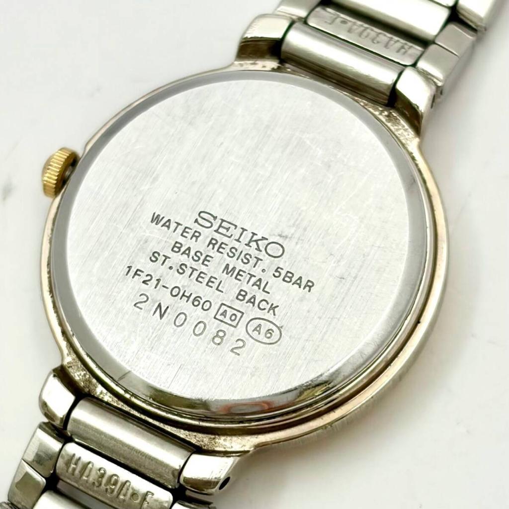Часы SEIKO AVENUE 2N0082 [Новая батарея] Женские 1F21-0H60