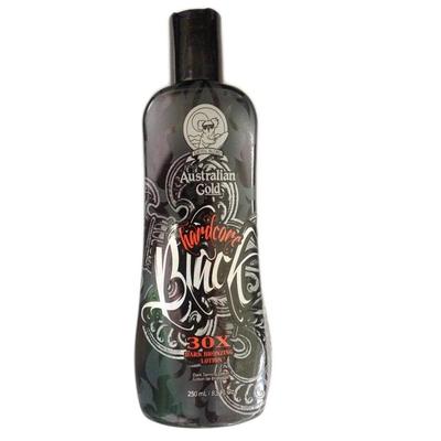 Australian Gold Hardcore Black - 30x Hardcore Black 30 x Лосьон для загара 250 мл, 250 мл, 1 x 250 мл