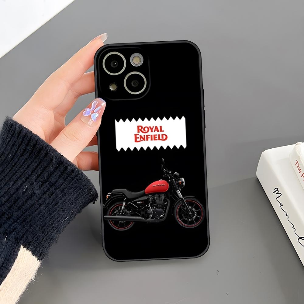 Чехол для телефона R-Royals E-Enfields Для iPhone 17 Air 15 Pro Max 14 Pro 16 Plus 12 13 11 Xr X Xs 8 7 Plus Задняя крышка