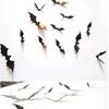 12Pcs 3D Bat Halloween Decoration PVC DIY Decor Wall Sticker Bar Party Decals Scary Bat Sticker