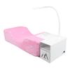 Lash Extension Pillow with Shelf Organizer Stand 3 Brightness LED Light Blue Lighting Pink U Shaped