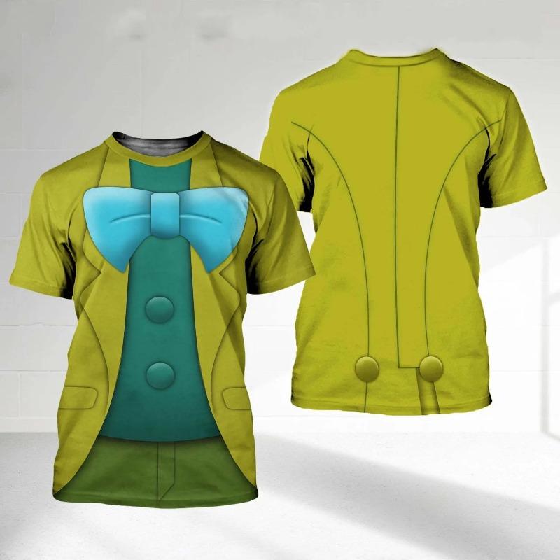 Potdemiel Beauty & The Beast Prince Cosplay Costume 3D Printed Adult Kids T-Shirts Family Summer Soft Comfy Stylish