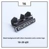 For Audi A4L A5 A6L Q3 Q5 Quattro Front Grille Badge & Rear Trunk Emblem High-End Style Decoration Exterior Upgrade Accessories