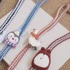 Мультяшная брошь-ремешок на запястье, сумка-антипотеряшка, плетеная веревка, универсальный шнур для вязания крючком, детский