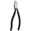 Keiba Ergonomic Cutting Nippers for Plastic, Right-Handed, Flat Tip, 150mm, PL-746