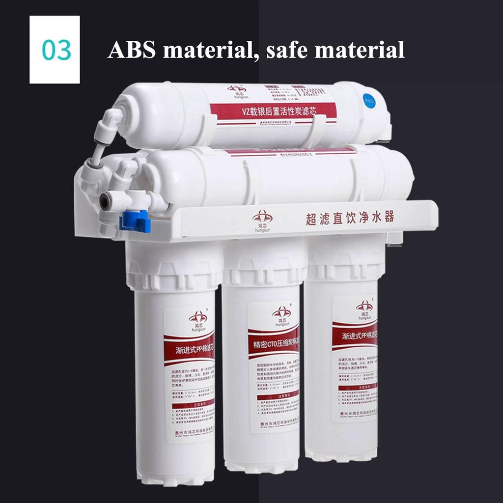 Система ультрафильтрации воды 3+3 ступени Очиститель воды для дома Кухонный смеситель Очиститель Фильтрация питьевой воды Бытовой водяной фильтр