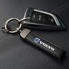 Volvo Кожаная брелок-ключница для автомобиля из цинкового сплава, аксессуары для брелока авто для Xc60 Xc90 V40 V60 S60 V50 V90 S80 C40 XC40 V70 XC70 C30 C70