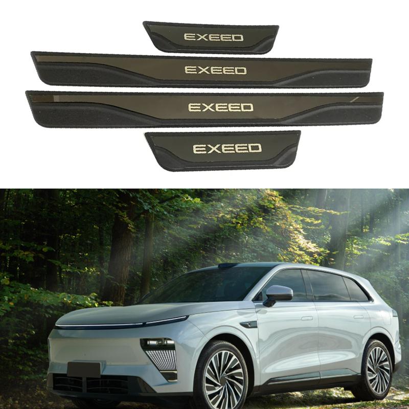 Автоаксессуары Для EXEED RX ET 2024 Защитные накладки на пороги Накладки на пороги Накладки на педали Автозапчасти Наклейки для стайлинга порогов