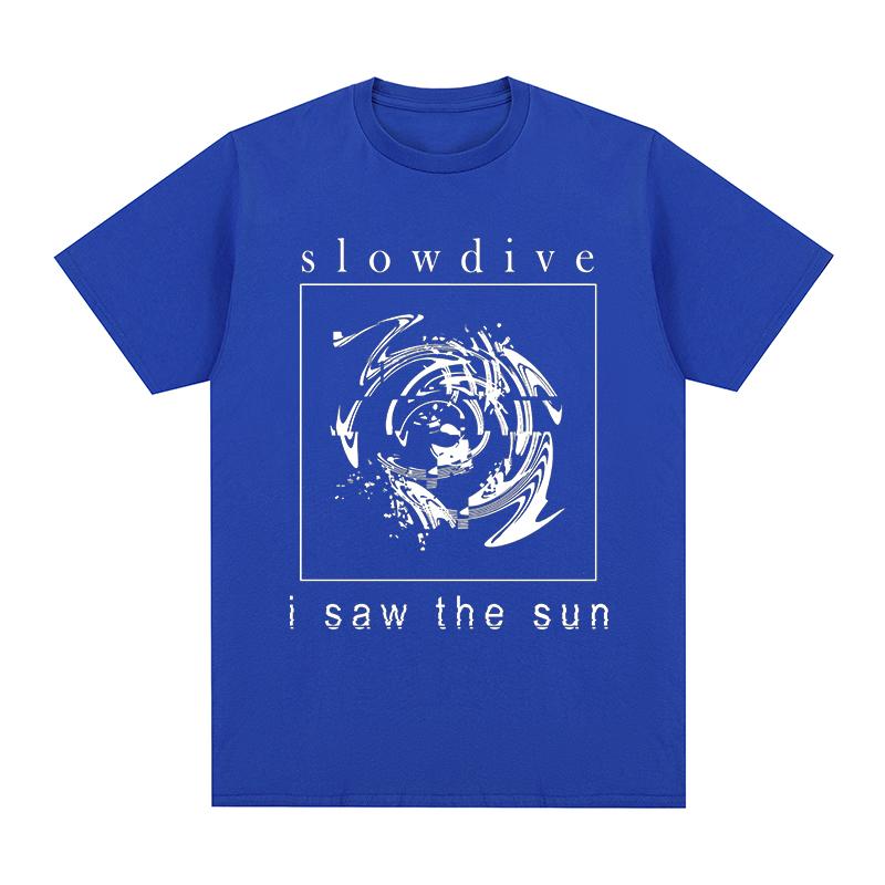 Slowdive Saw The Sun Vintage tshirt Fashion Casual Streetwear Cotton Men T shirt New TEE TSHIRT Womens tops