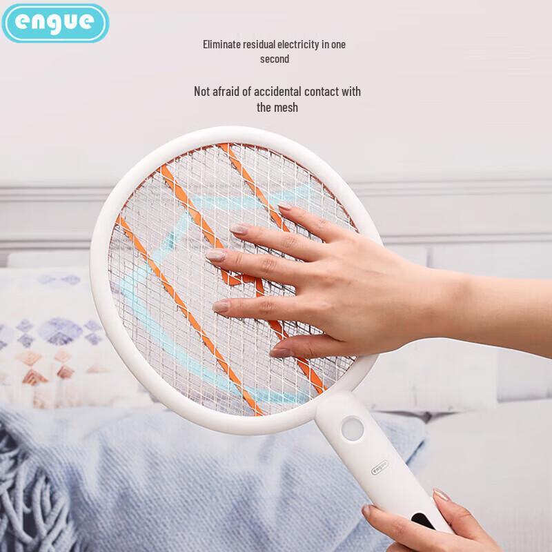 ENGUE Аккумуляторная электрическая мухобойка со светом