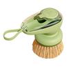Large Soap Dispensing Dish Brush Ergonomic Handle Soap Dispensing Dish Scrubbing Tool Kitchen Cleaning Tool
