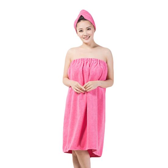 Домашний комплект 2 шт., женская водопоглощающая быстросохнущая шапочка для волос, банное полотенце, спа-обертка, душевая принадлежность