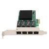 Сетевая карта PCIe 4 порта 1000 Мбит/с передача PCI Express 1.1 Gigabit Ethernet карта для сервера